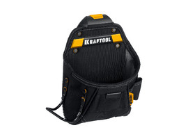 KRAFTOOL KP-6 с быстросъёмным креплением FastClip, 6 карманов и петель, 240 х 250 мм, поясная сумка (38775) - фото № 3