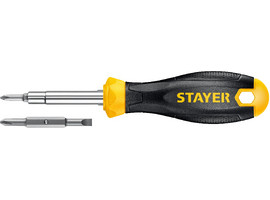 Комбинированная отвертка STAYER HERCULES 6-in-1 - фото № 3