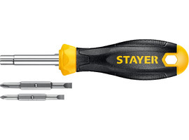 Комбинированная отвертка STAYER HERCULES 6-in-1 - фото