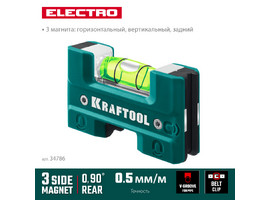 KRAFTOOL Electrо 76 мм, магнитный уровень (34786) - фото № 3