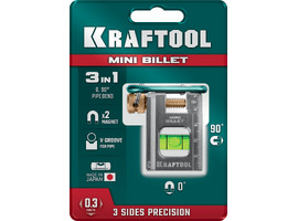 KRAFTOOL MINI BILLET 50 мм, брусковый магнитный уровень (34791) - фото № 2