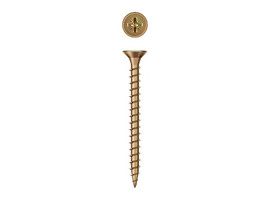 ЗУБР СУ-Ж 70 х 6.0 мм, желтый цинк, Универсальный саморез, 12.84 кг (4-300390-60-070) - фото № 1