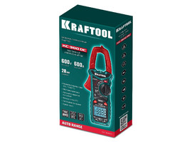 KRAFTOOL KC-300DC Цифровые токовые клещи (59830) - фото № 2