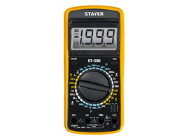 STAYER DT-300 Цифровой мультиметр (45321) - фото № 1