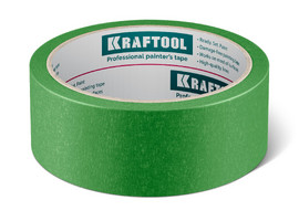 KRAFTOOL #300 Strong 38 мм х 30 м, для грубых и шероховатых поверхностей, малярная лента (12103-38) - фото