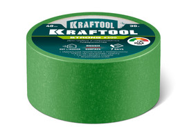 KRAFTOOL #300 Strong 48 мм х 30 м, для грубых и шероховатых поверхностей, малярная лента (12103-48) - фото № 2