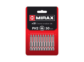MIRAX PH2, 50 мм, 10 шт, биты (26271-2-50-10) - фото № 1