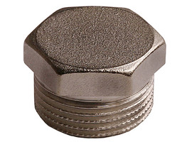 GENERAL FITTINGS 3/4″, наружная резьба никель, заглушка (51097-S-3/4) - фото