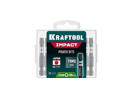 KRAFTOOL Impact TX 40, 50 мм, 10 шт, ударные биты (26195-40-50-S10) - фото № 2