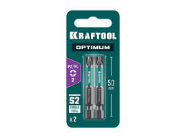 KRAFTOOL OPTIMUM PZ/FL 2, 50 мм, 2 шт, биты (261241-2-50-2) - фото № 2