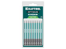 KRAFTOOL OPTIMUM TX 10, 100 мм, 10 шт, биты (26126-10-100-S10) - фото № 2