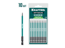KRAFTOOL OPTIMUM TX 10, 100 мм, 10 шт, биты (26126-10-100-S10) - фото № 1
