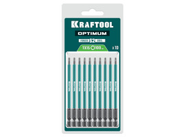 KRAFTOOL OPTIMUM TX 15, 100 мм, 10 шт, биты (26126-15-100-S10) - фото № 2