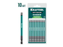 KRAFTOOL OPTIMUM TX 40, 100 мм, 10 шт, биты (26126-40-100-S10) - фото № 1