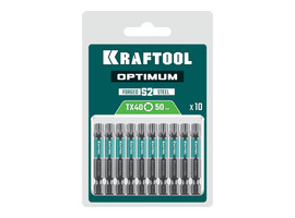 KRAFTOOL OPTIMUM TX 40, 50 мм, 10 шт, биты (26126-40-50-10) - фото № 2