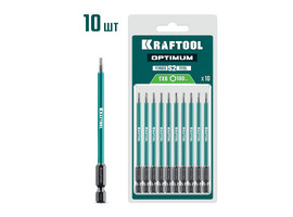 KRAFTOOL OPTIMUM TX 6, 100 мм, 10 шт, биты (26126-6-100-S10) - фото № 1