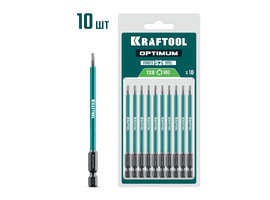 KRAFTOOL OPTIMUM TX 8, 100 мм, 10 шт, биты (26126-8-100-S10) - фото № 1