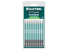KRAFTOOL OPTIMUM TX 9, 100 мм, 10 шт, биты (26126-9-100-S10) - фото № 2