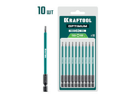 KRAFTOOL OPTIMUM TX 9, 100 мм, 10 шт, биты (26126-9-100-S10) - фото № 1